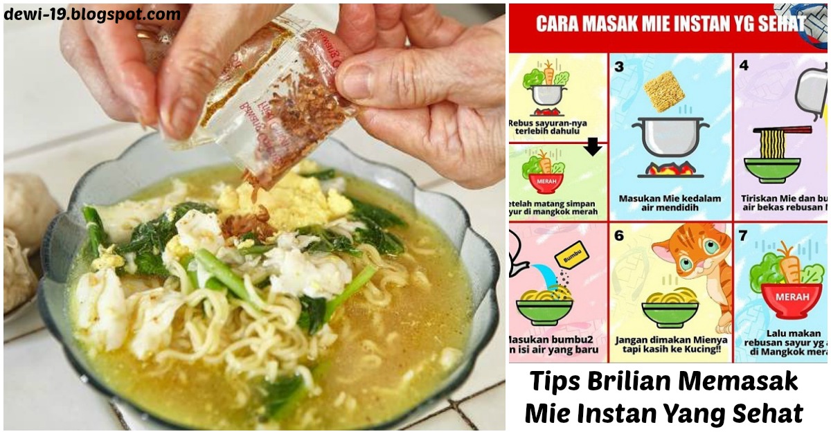 Untuk Yang Sering dan Suka Bikin Mie Instan, Coba Deh Tips Brilian