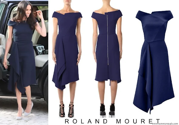 Meghan Markle wore Roland Mouret Barwick Dress