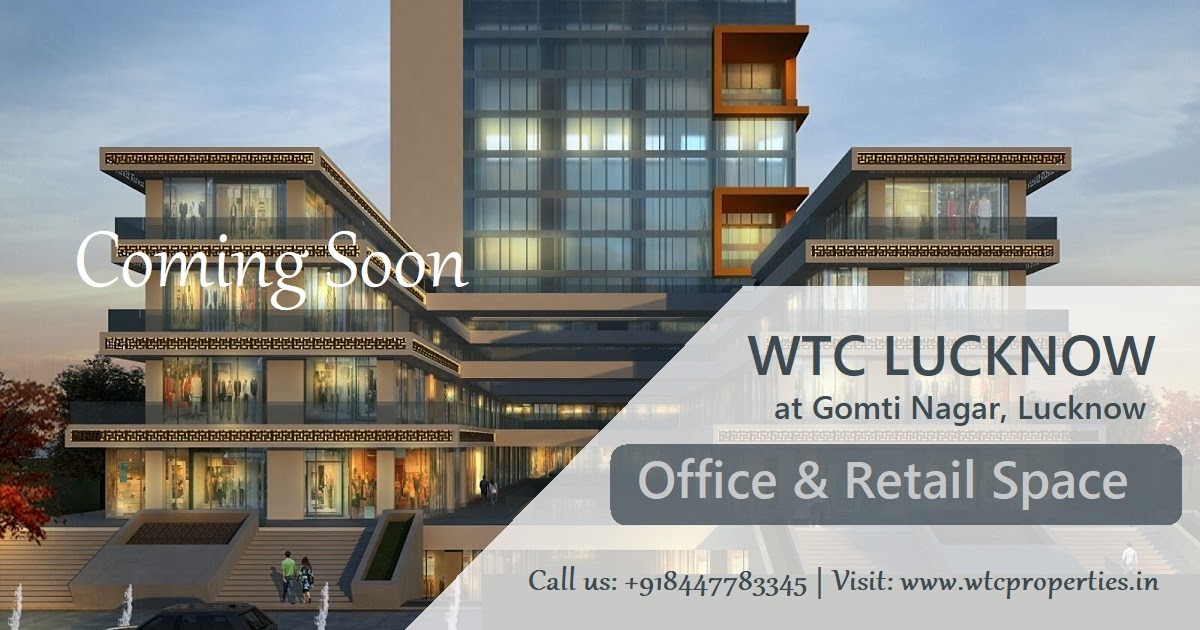 WTC Lucknow Commercial Property at Gomti Nagar, Lucknow Office