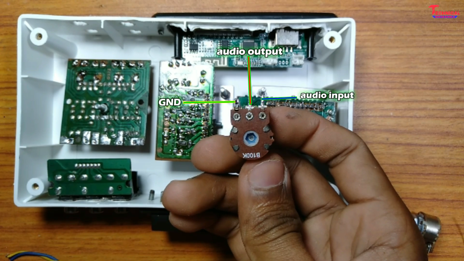 2×CD6283 ic audio amplifier