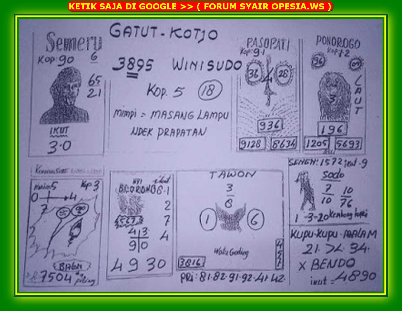 1 New Message Kode Syair Sydney 2 Maret 2020 Forum Syair Togel Hongkong Singapura Sydney