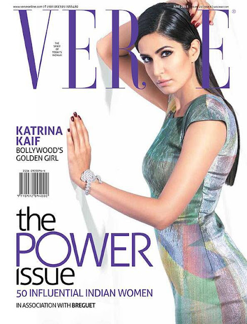 Katrina Kaif on the cover of Verve June 2013 - The Power Issue!