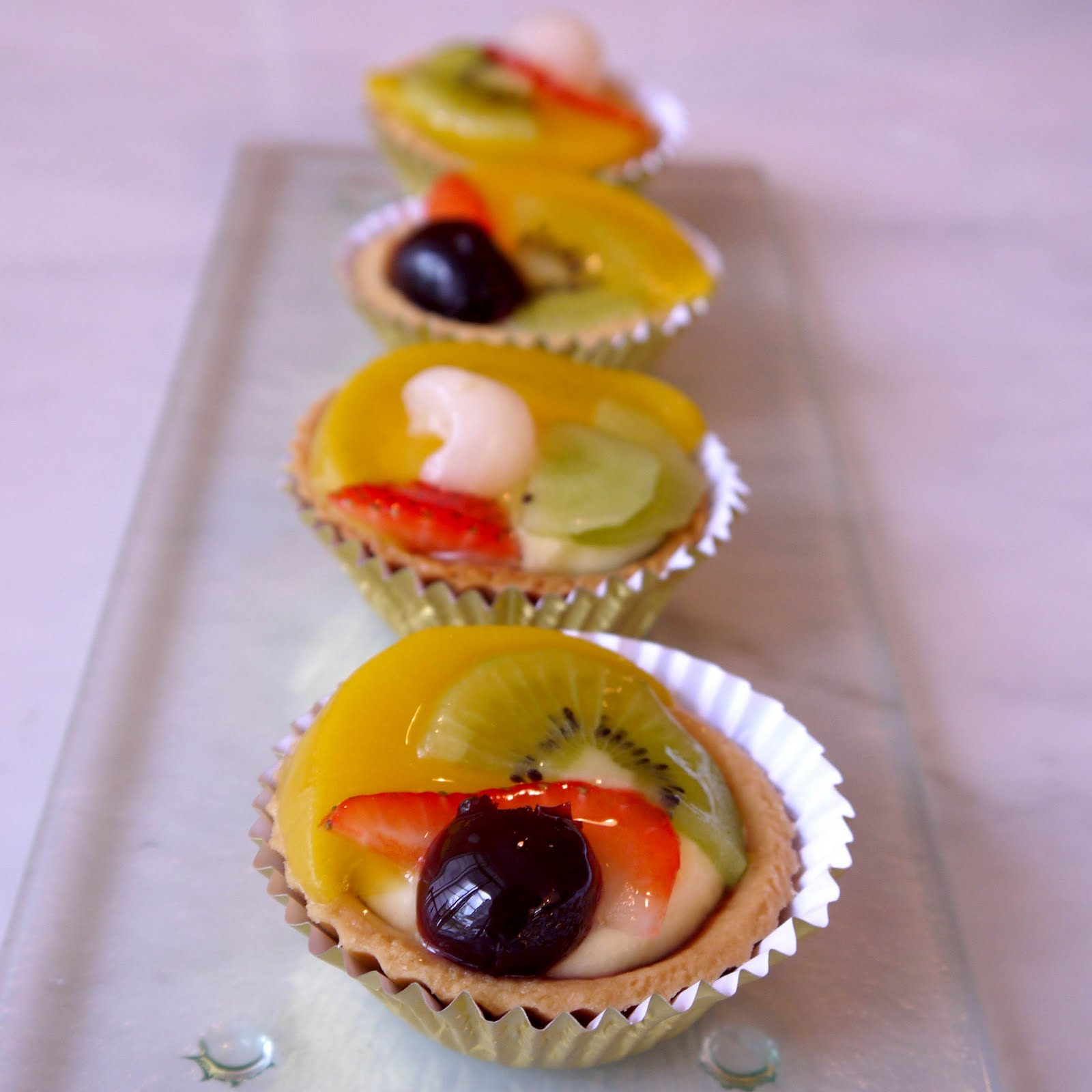 Sweet Indulgence Kuching Fruit Tarts