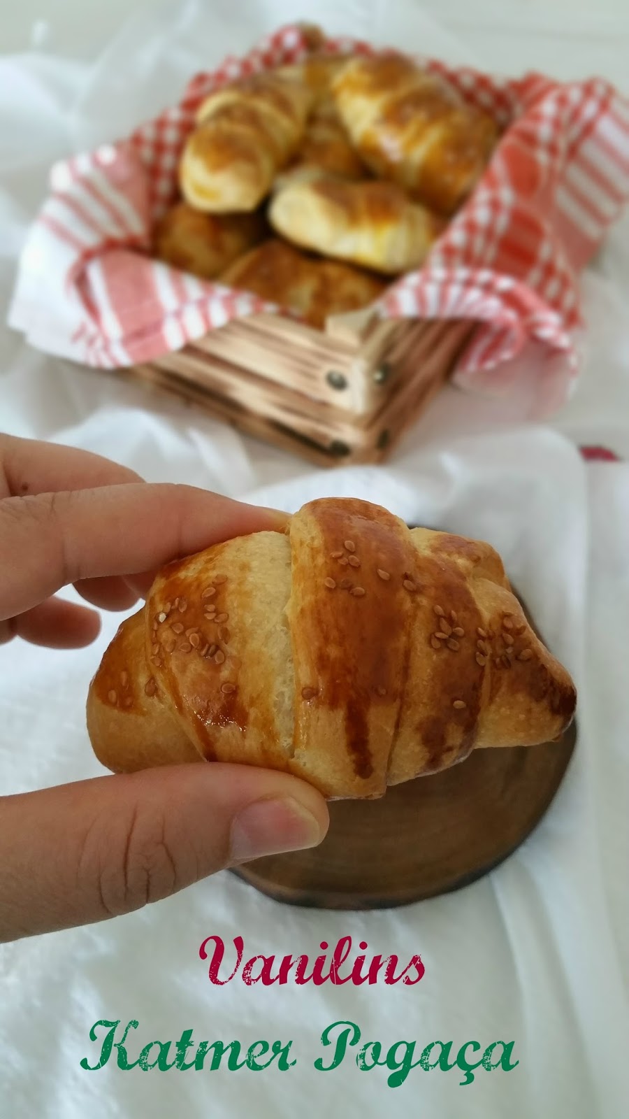 Katmer Poğaça Vanilins