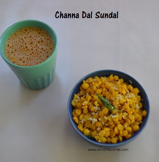 How to make Channa Dal Sundal- Step 4