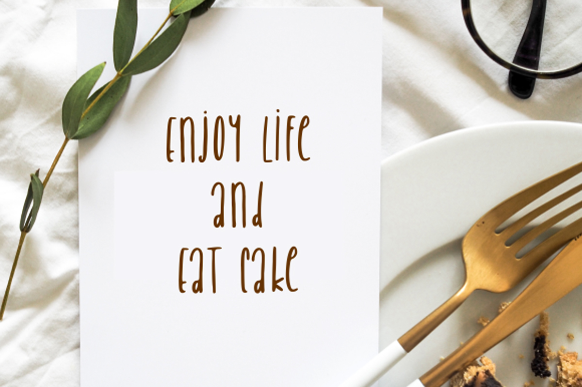 Delight Cookies Font 4 Delight Cookies Font