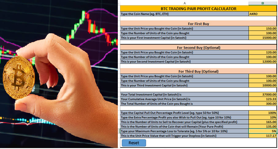 trading profit calculator crypto