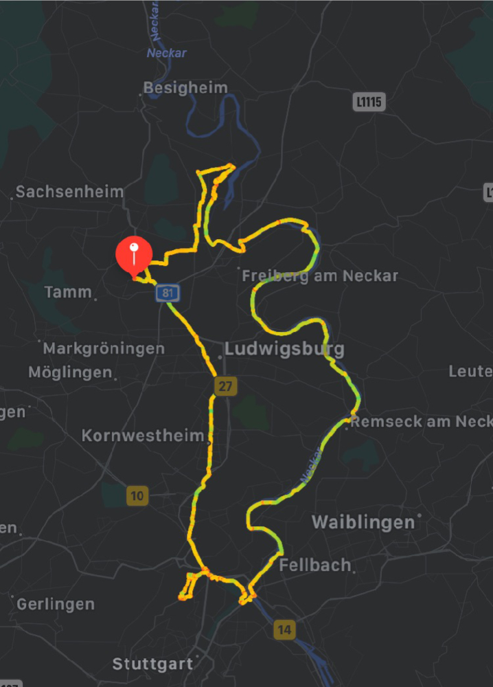 Radtour Rund Um Stuttgart
