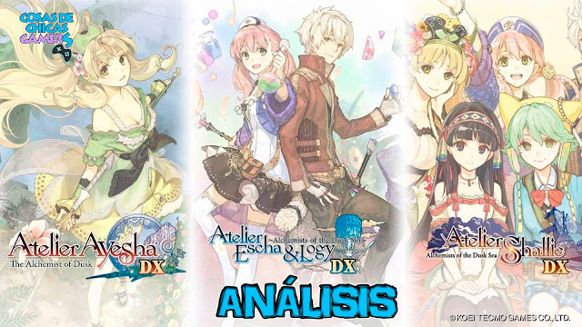 Análisis Ayhesa Escha & Logy Shallie Sky Sea Dusk Atelier Trilogy Deluxe Pack en PS4 Análisis Ayhesa Escha & Logy Shallie Sky Sea Dusk Atelier Trilogy Deluxe Pack en PS4