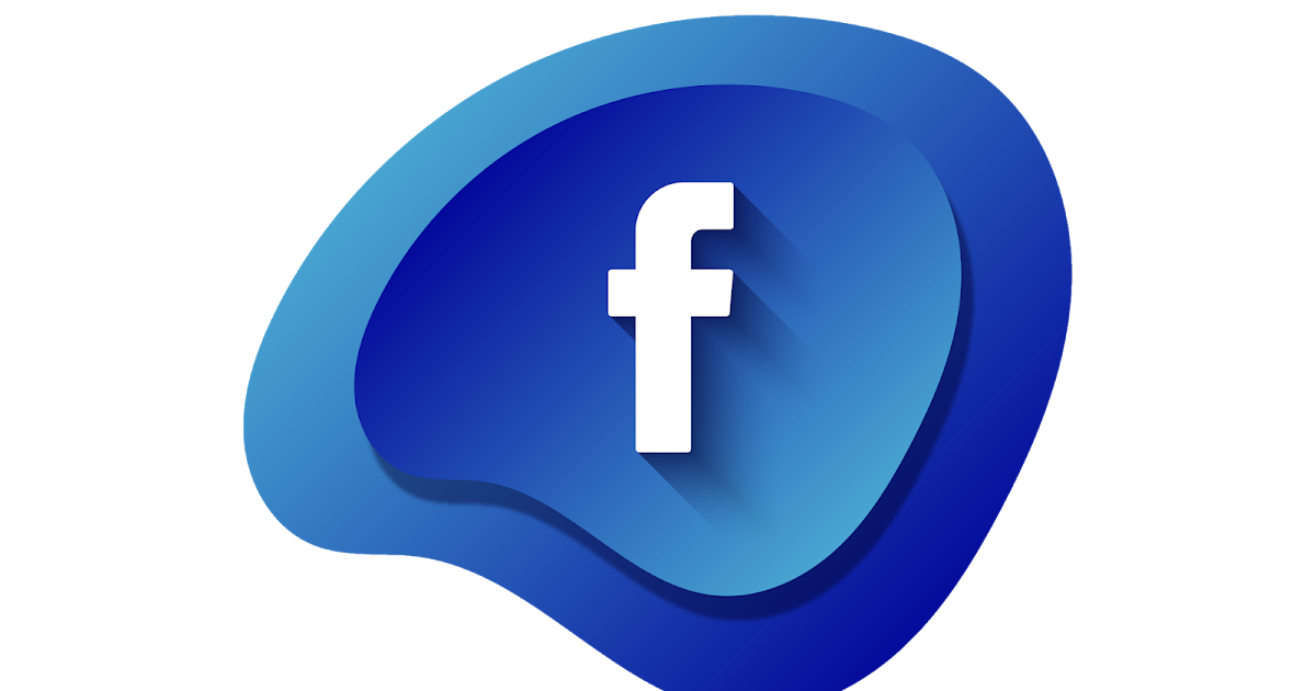 تحميل اجمل ايقونة موقع فيس بوك الرسمي لوجو عالي الجودة Logo facebook PNG