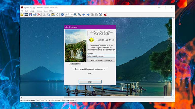 IrfanView Image Viewer Dan Editor IrfanView Software Image Viewer Dan Editor Untuk Windows 10