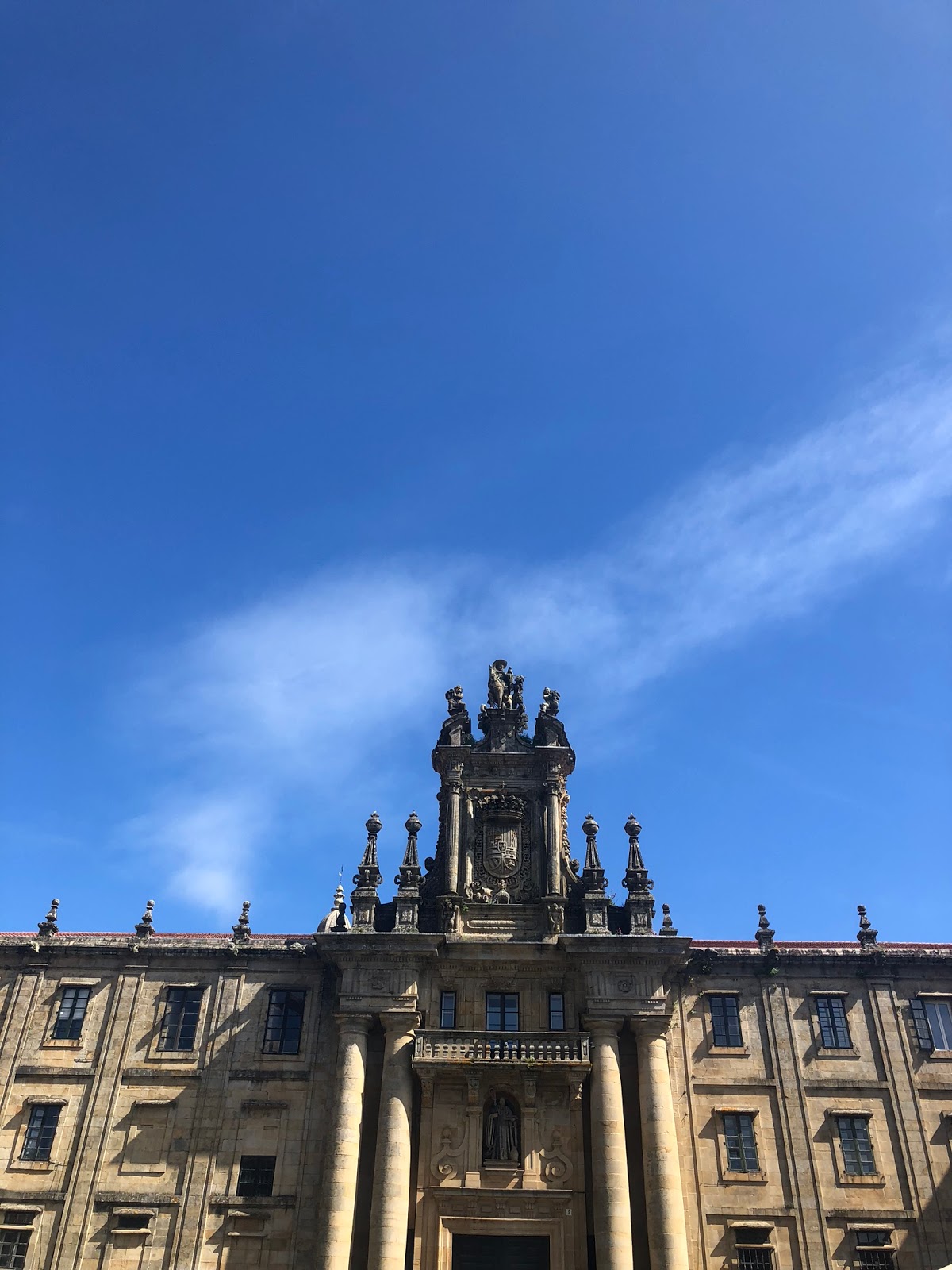Um dia em Santiago de Compostela, Espanha