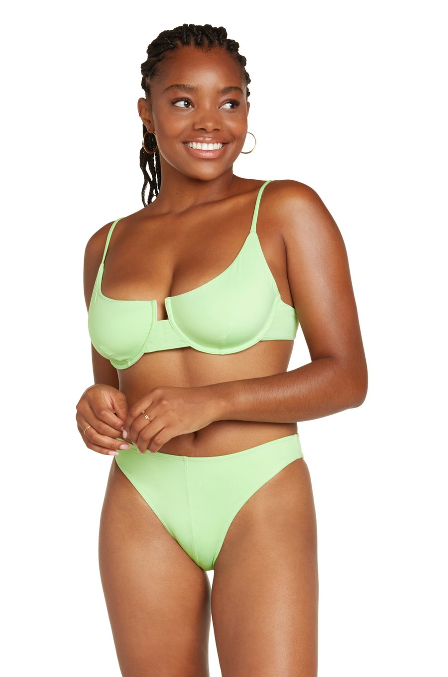 Vanessa Hudgens in Mint Swimwear Fashion Blog by Apparel Search