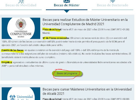 becas de la auip