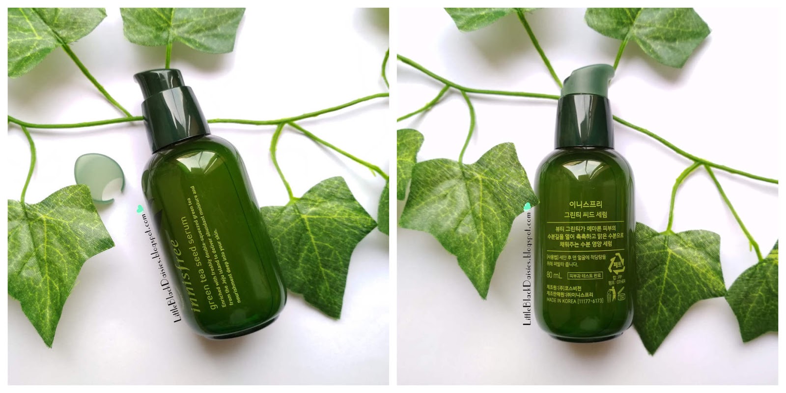 INNISFREE GREEN TEA SEED SERUM REVIEW Little Black Daisies