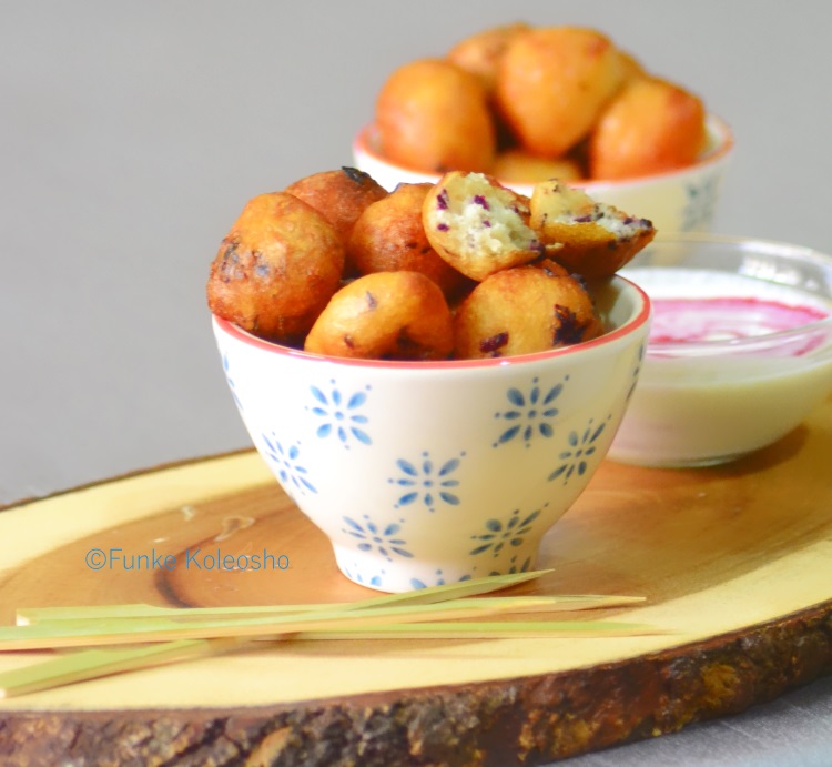 Puff Pops Fondue Style