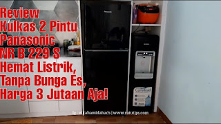 Kulkas 2 pintu panasonic