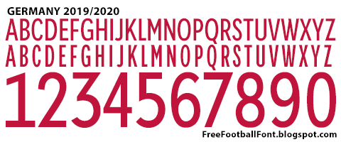 adidas football font