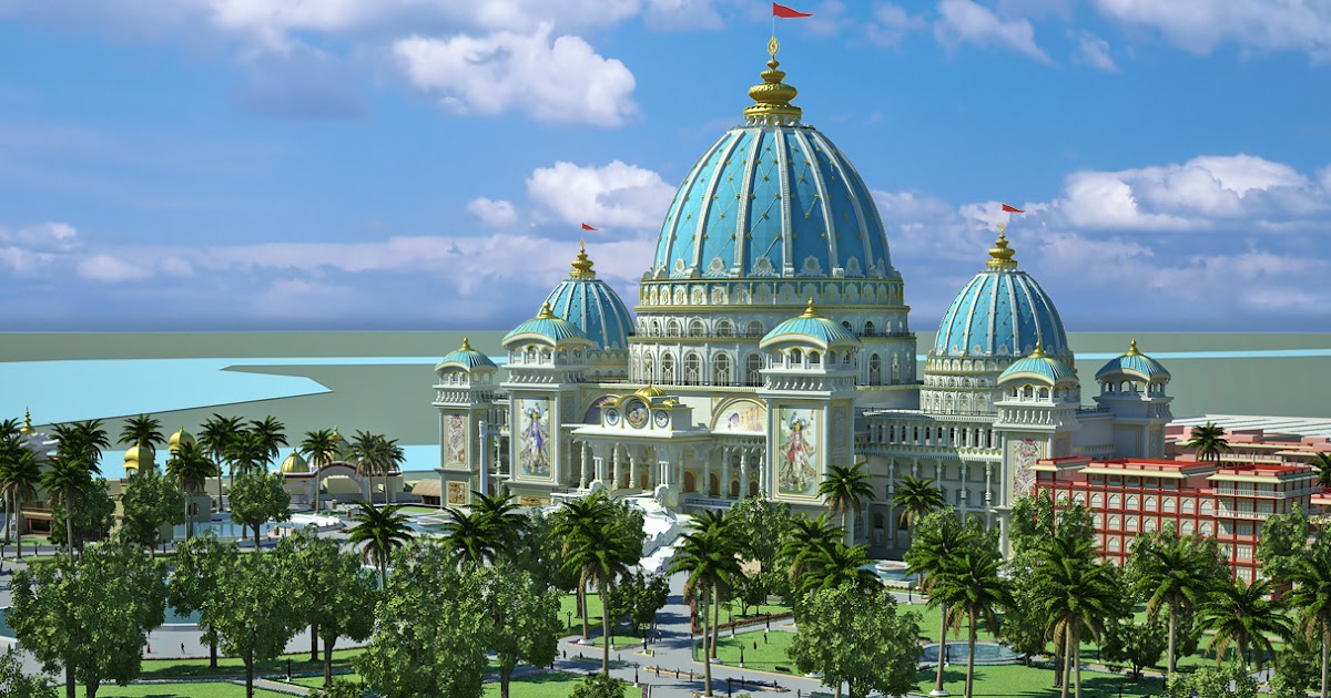 Храм ведического планетария в маяпуре Храм ведического планетария в маяпуре