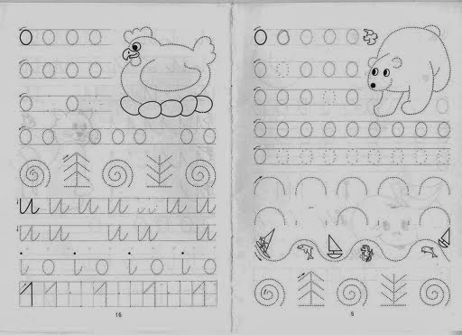 Psicopedagogía en la Educación: Ejercicios de Caligrafía