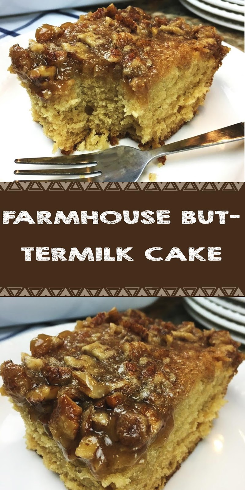 FARMHOUSE BUTTERMILK CAKE 3 SECONDS