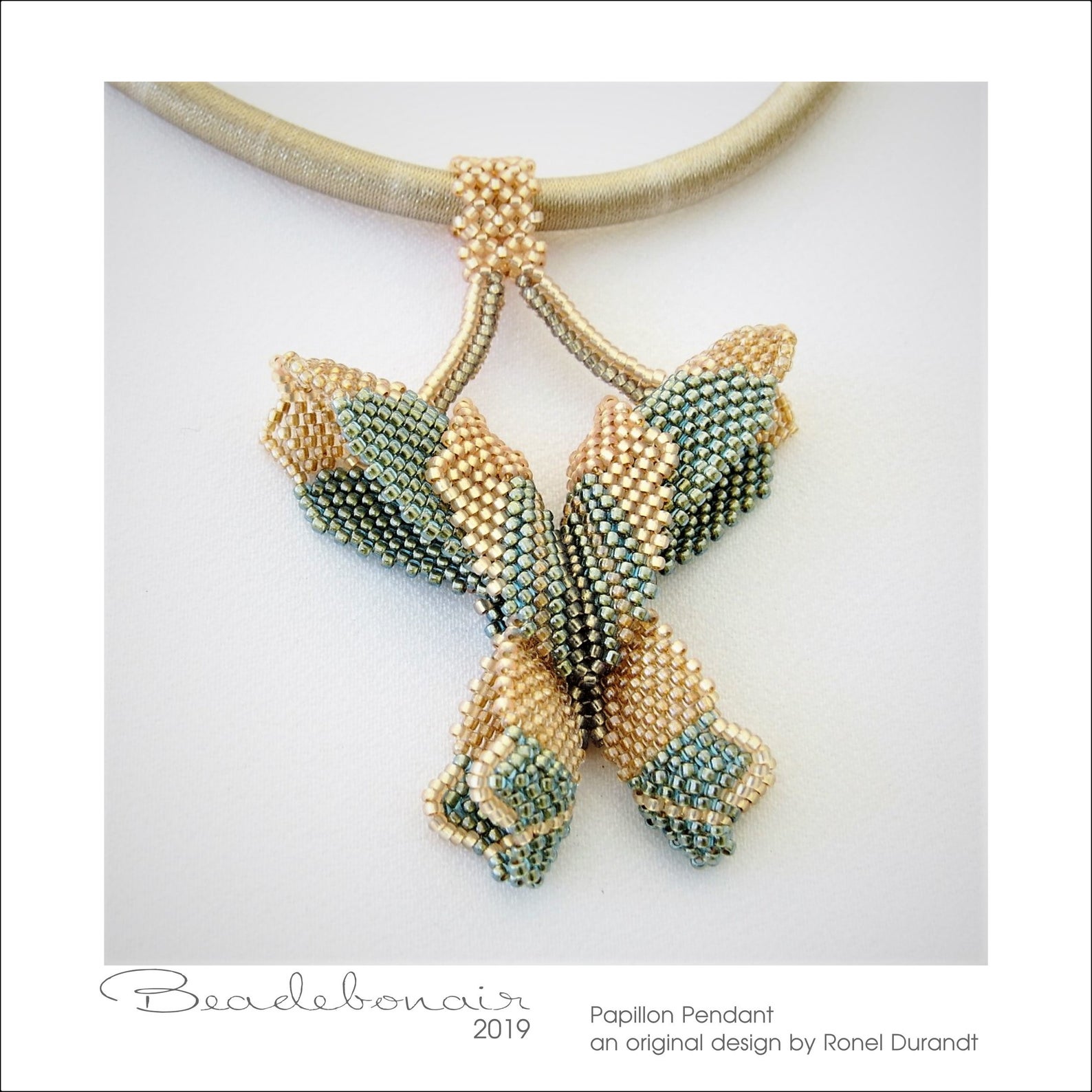 Innovative Beadwork Necklace Tutorials by Beadebonair / The Beading Gem