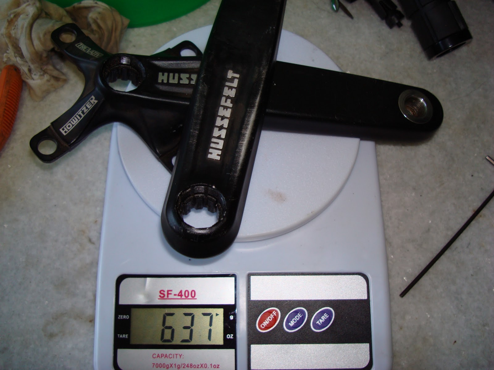 Downhill Bike Parts Weights Pedivela Truvativ Hussefelt