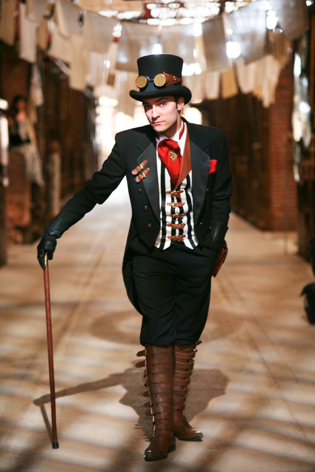 Steampunk Fashion Guide: Sharply Styled Steampunk Man
