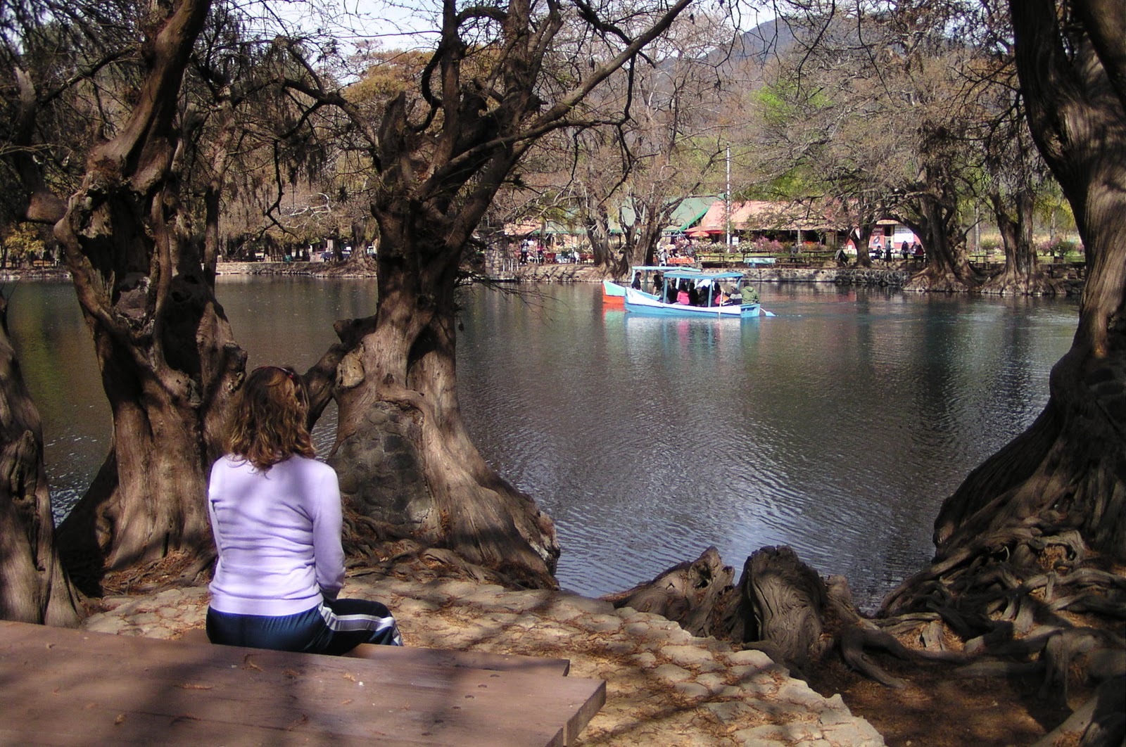 Travel with Kevin and Ruth The shore of Lake Patzcuaro