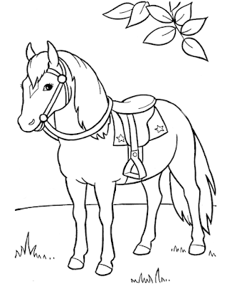 Desenhos de cavalo para colorir