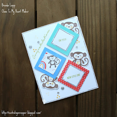 Sweet Safari Cardmaking Workshop - Project 3 - Variation 3