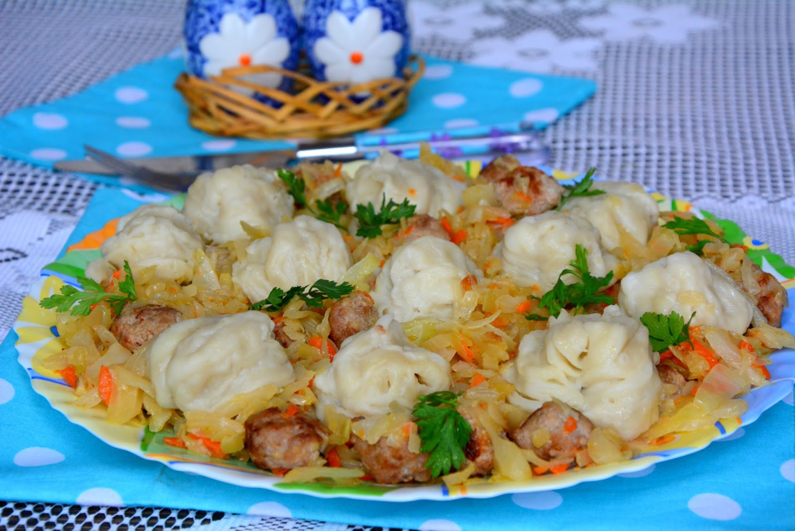 Галушки ракушки