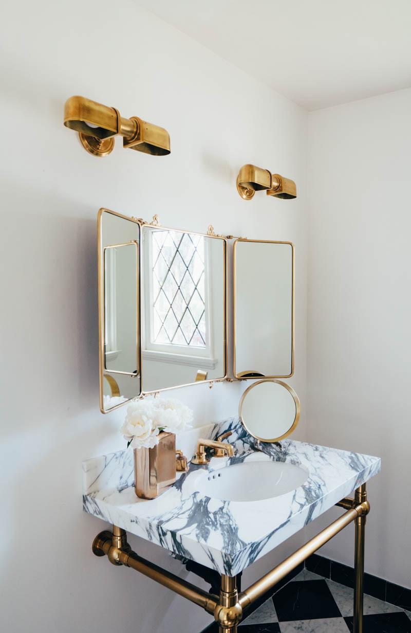 Décor Inspiration: Industrial-Inspired Powder Rooms