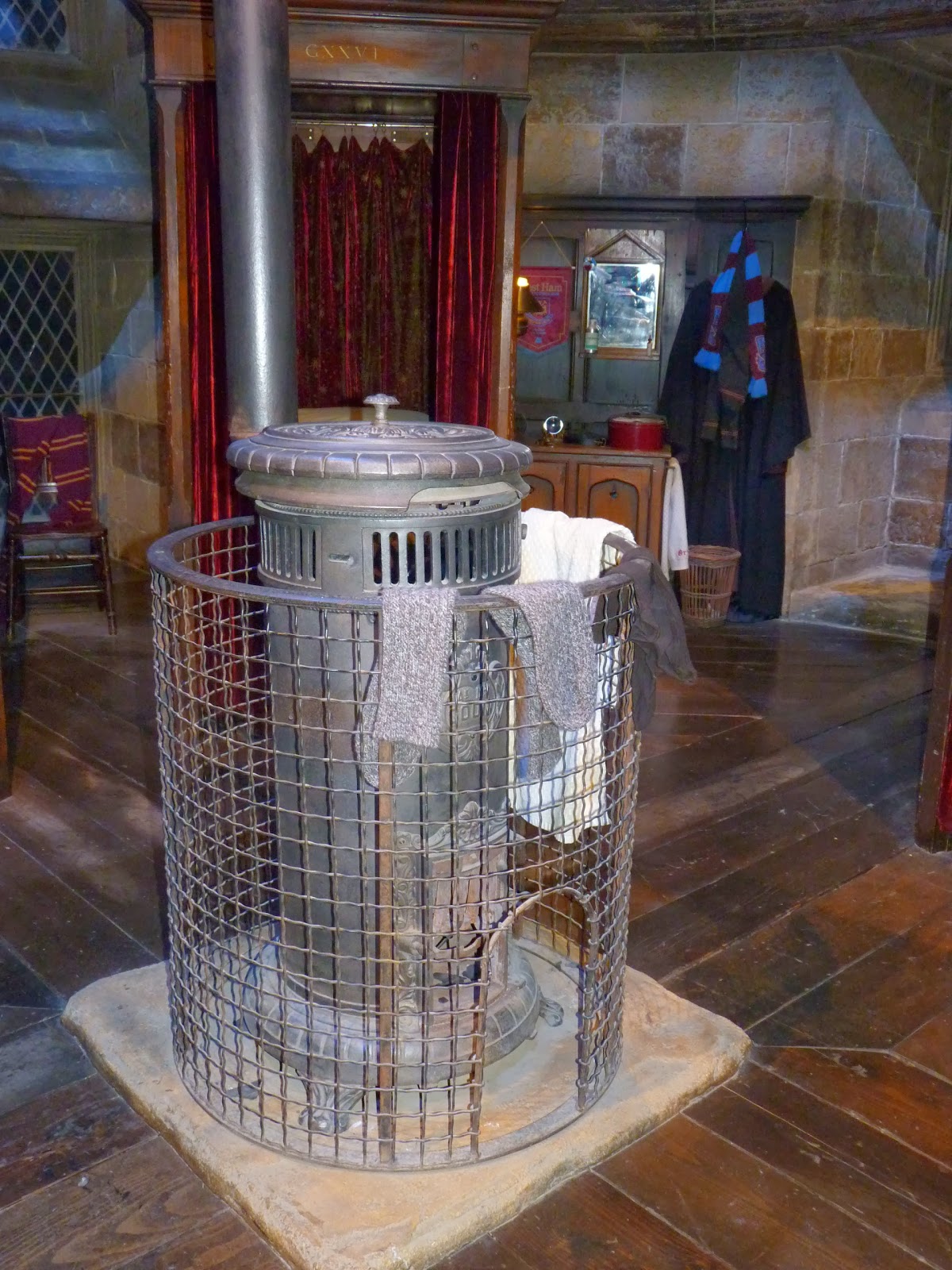 Le Scrap de Plumchon Le dortoir des garçons dans la tour de Gryffondor