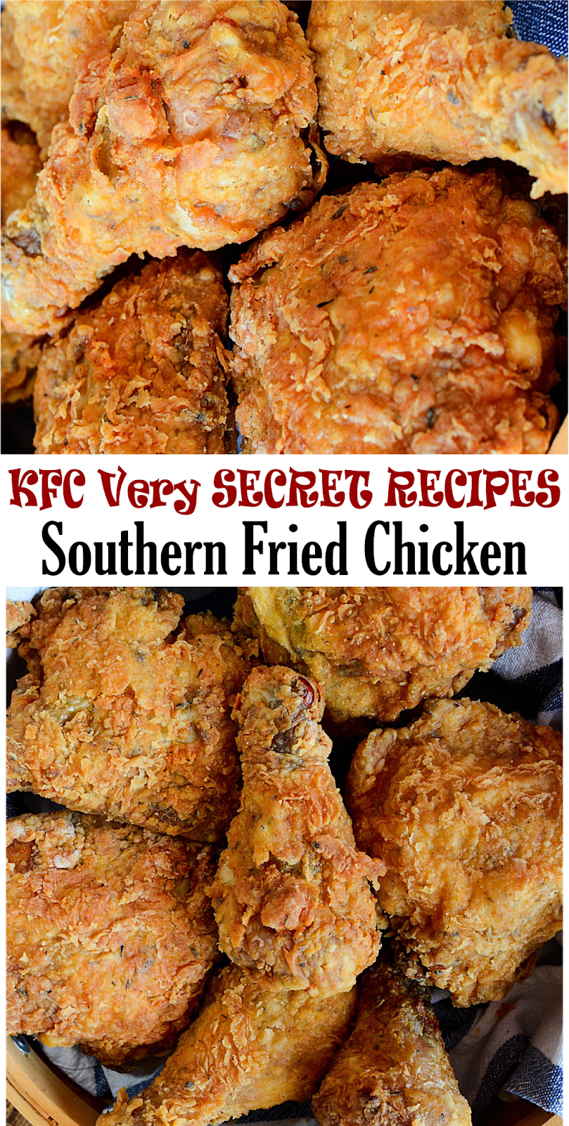 KFC SECRET RECIPES Southern Fried Chicken Think food