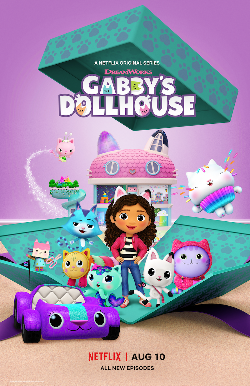 DREAMWORKS GABBY’S DOLLHOUSE CATTASTIC SECOND SEASON NOW STREAMING ON NETFLIX