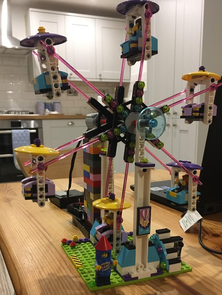 Jammy blog Microbit Controlled Lego Ferris Wheel