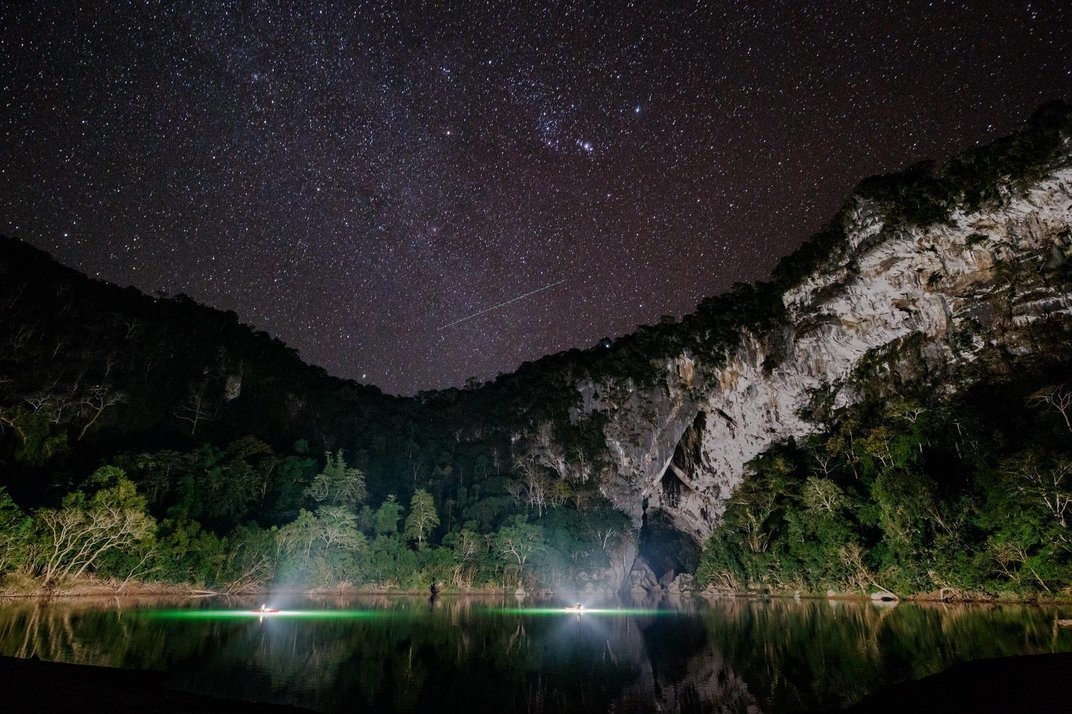 Deboodt brought various cameras and equipment to capture these images -- he even used a drone to get some of the footage. - He Kayaked Through The World’s Largest River Cave. This Is What He Saw… Deboodt brought various cameras and equipment to capture these images -- he even used a drone to get some of the footage. - He Kayaked Through The World’s Largest River Cave. This Is What He Saw…