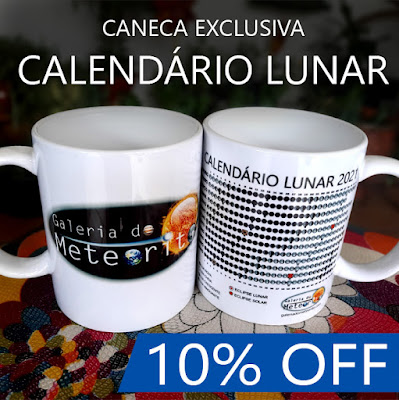 caneca calendário lunar 2021 promoção