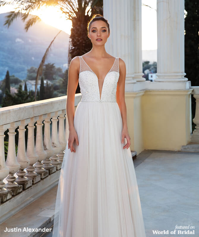 justin alexander bridal 2020
