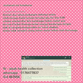 set kesuburan shaklee