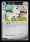 My Little Pony Pearly Stitch, Crotchety Crocheter Premiere CCG Card