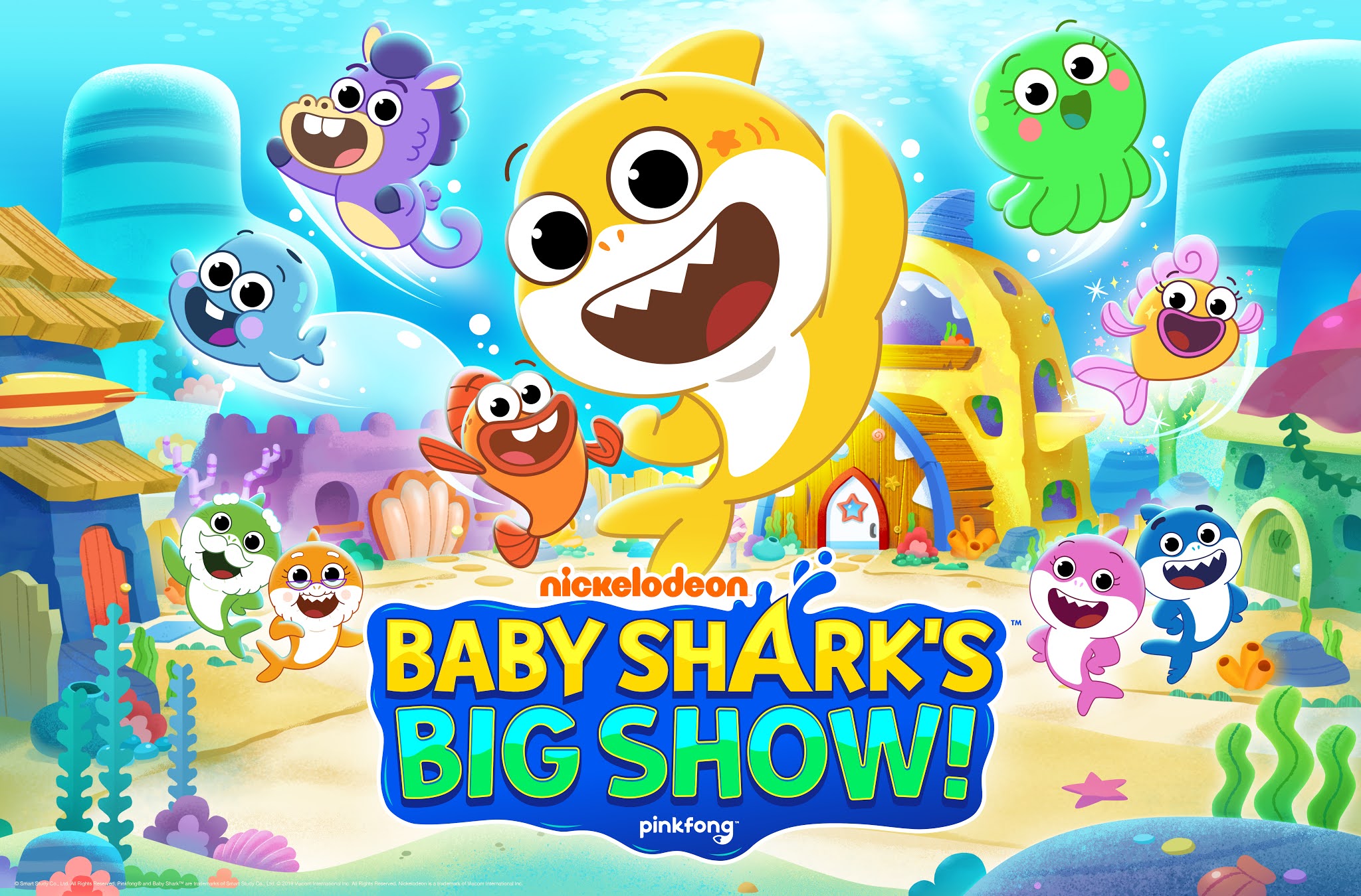 NICKELODEON, PARAMOUNT+ AND PINKFONG REVEAL OFFICIAL TRAILER FOR ORIGINAL  ANIMATED MUSICAL ADVENTURE BABY SHARK'S BIG MOVIE, PREMIERING FRIDAY, DEC.  8, ON NICKELODEON AND PARAMOUNT+