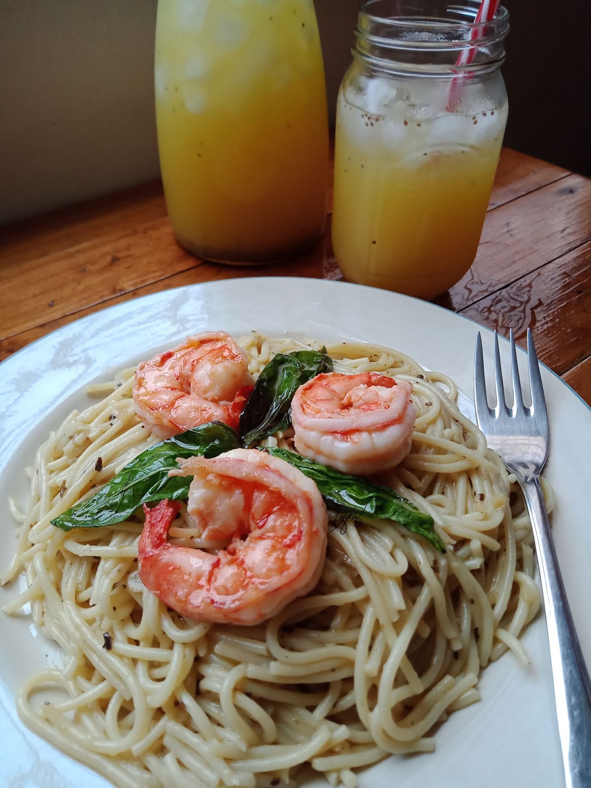 CREAMY PRAWNS PESTO PASTA USING McCORMICK PESTO SAUCE MIX
