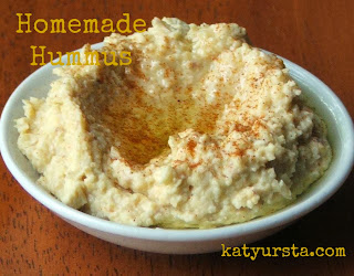 homemade hummus 