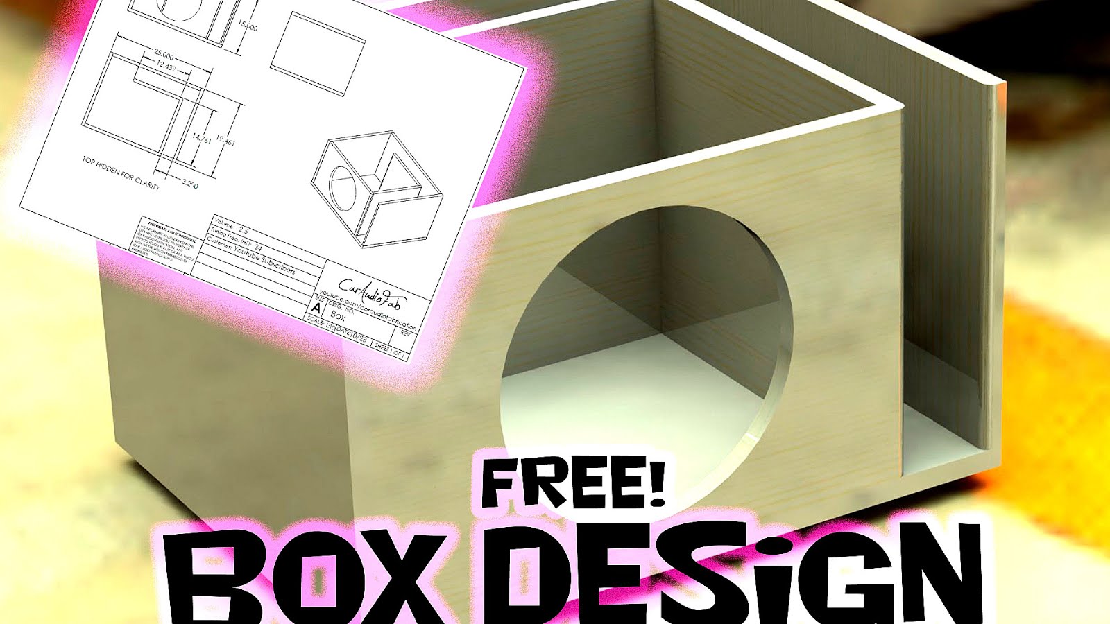 Subwoofer Boxes Designs Box Choices