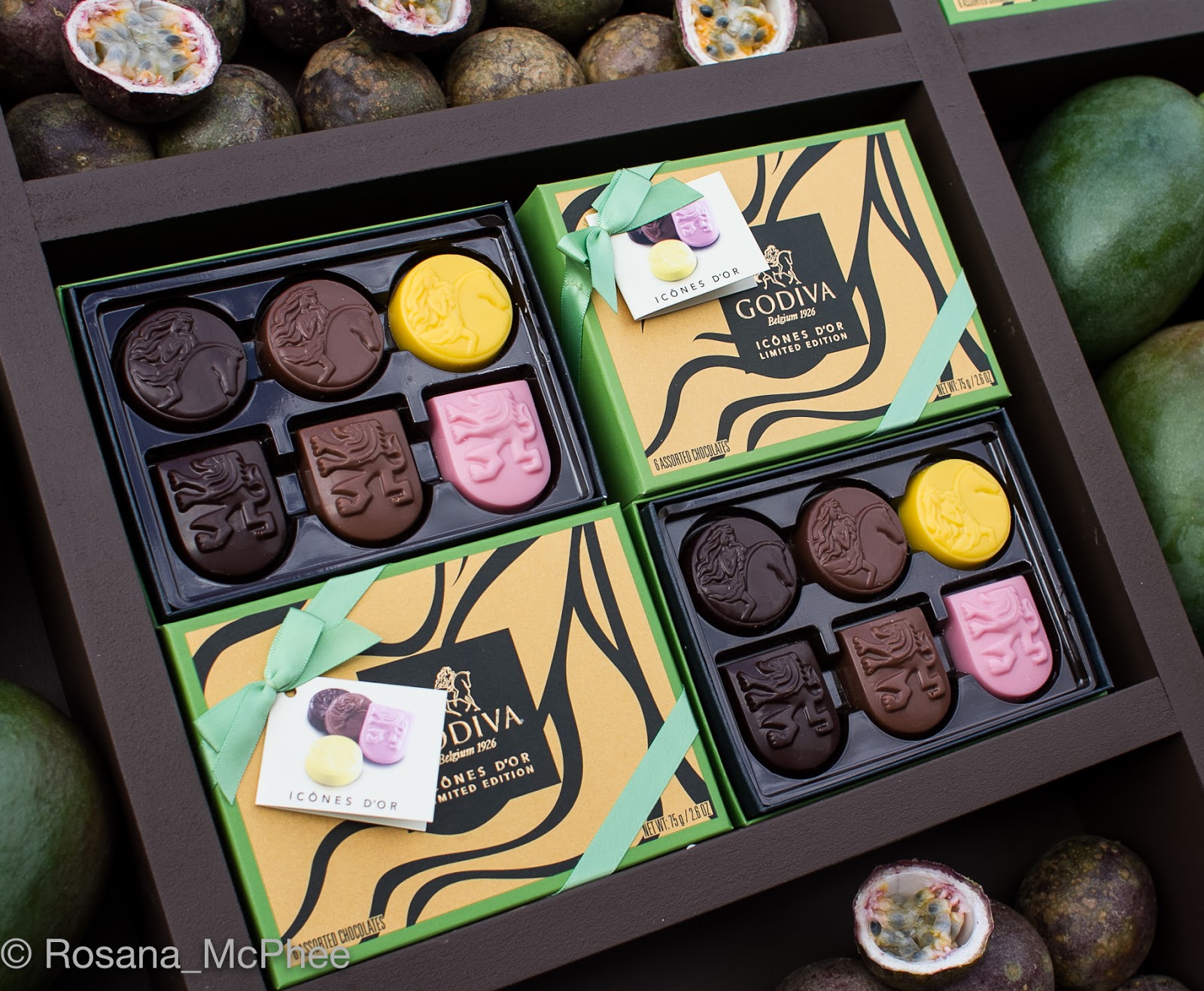 Godiva, Luxury Chocolate Limited Edition Gold Icons Hot and Chilli