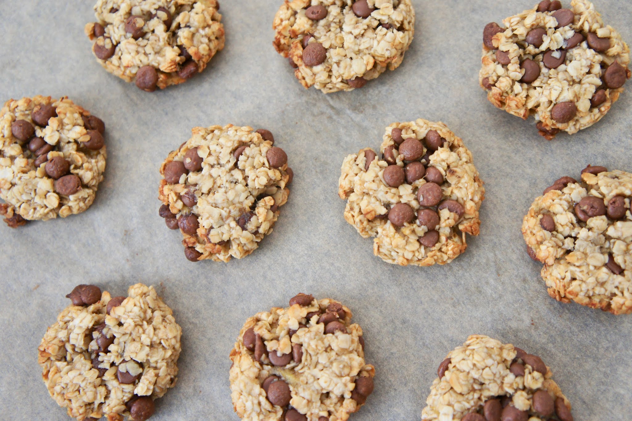 Bananen-Haferflocken-Kekse