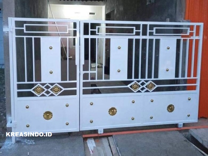 Harga Pintu Pagar Minimalis Besi, Pintu Pagar Semi Tempa, dan Pagar