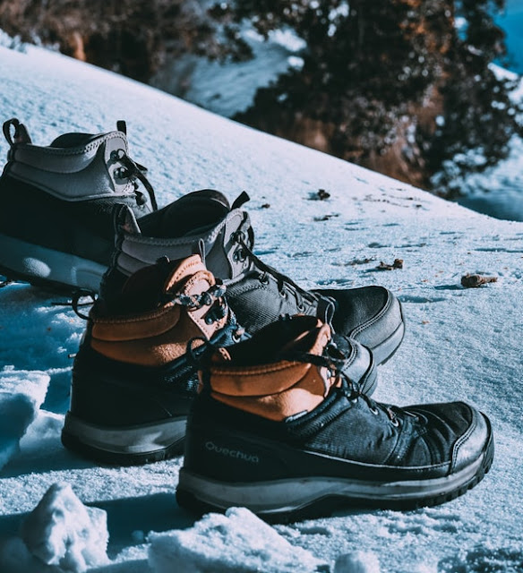 Acheter (Grande maison)Crampons en caoutchouc pour chaussures de neige  glacée, Crampons antidérapants à 10 crampons, chaussures extensibles